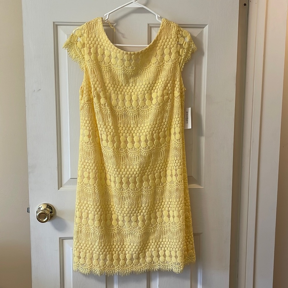 Yellow Mini Dress